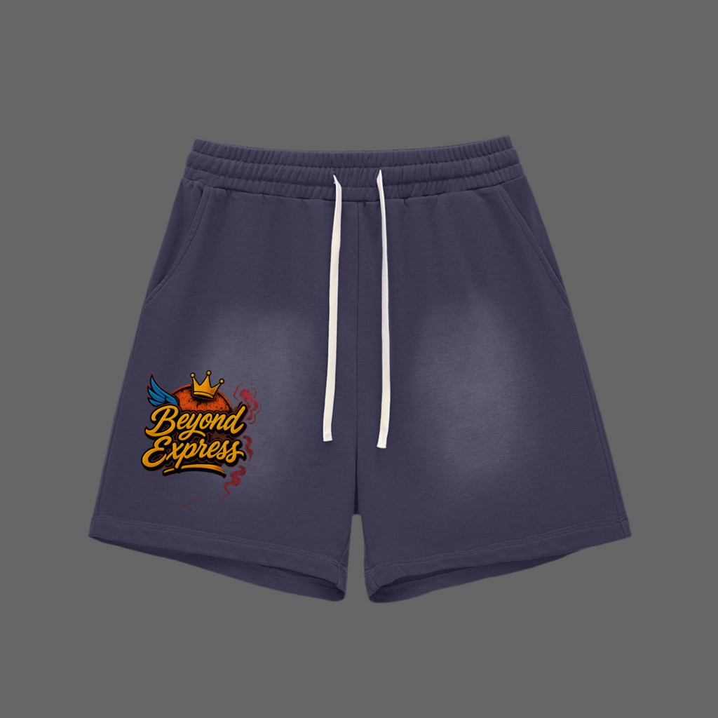 Streetwear Cotton Blend Shorts – Thick & Durable