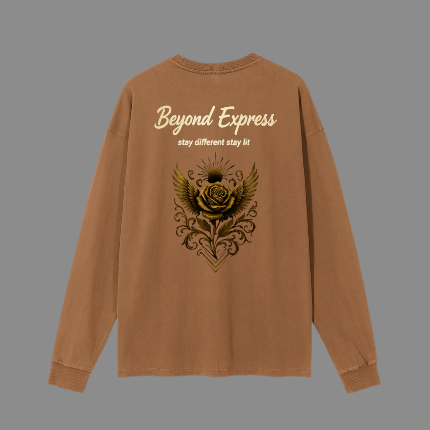 Premium Black Long-Sleeve Shirt