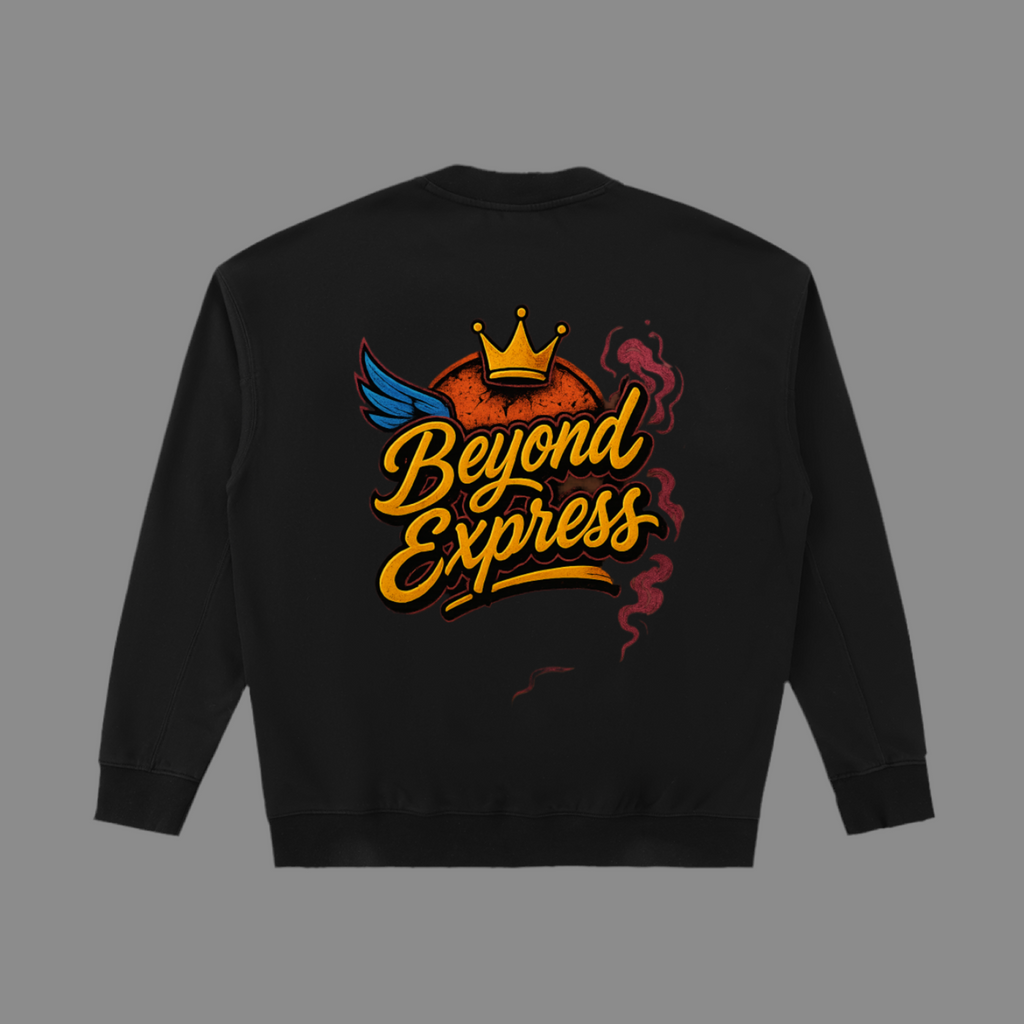Drop Shoulder Crewneck Sweatshirt