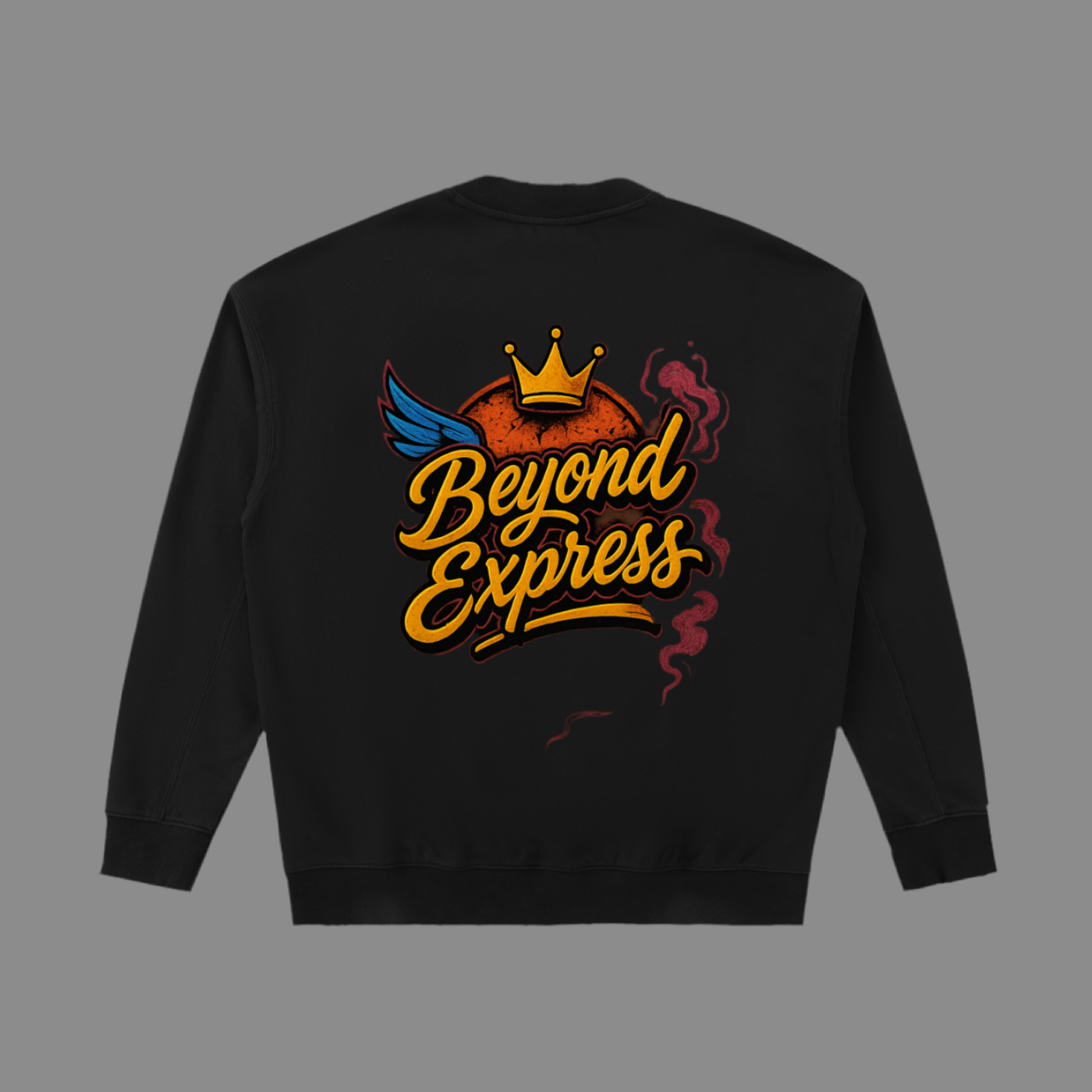 Drop Shoulder Crewneck Sweatshirt