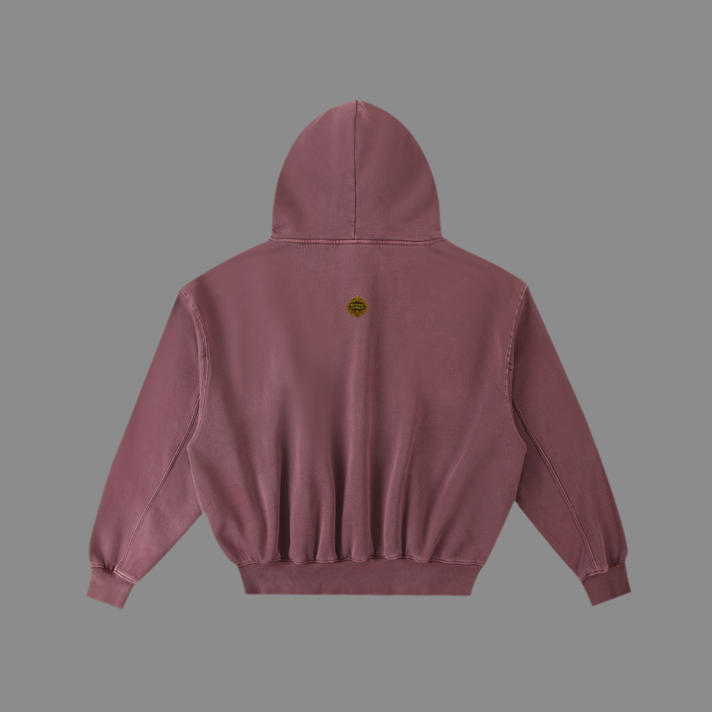 XXvXX collection Frayed Enzyme Washed Fleece Hoodie