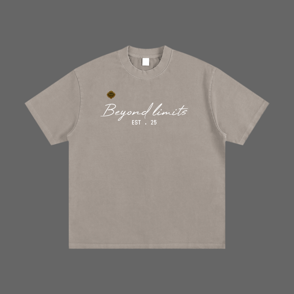 Heavyweight Vintage Washed Frayed T-Shirt