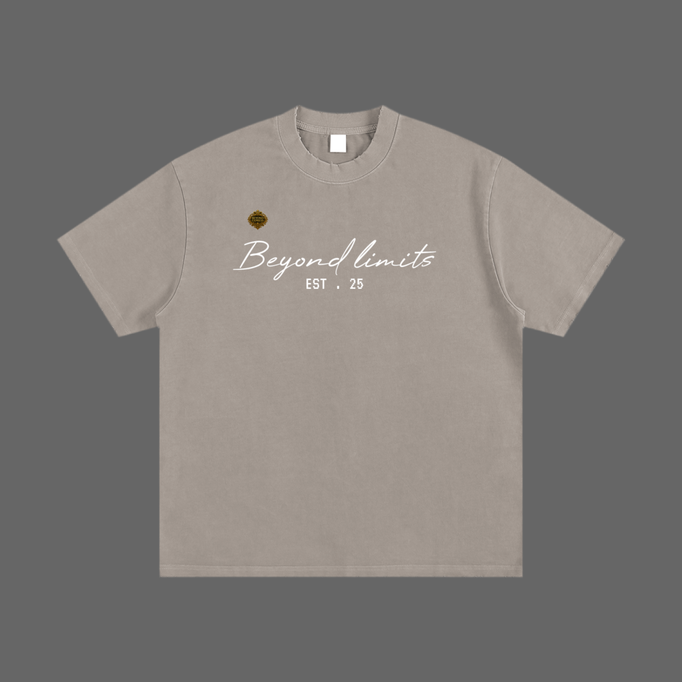 Heavyweight Vintage Washed Frayed T-Shirt