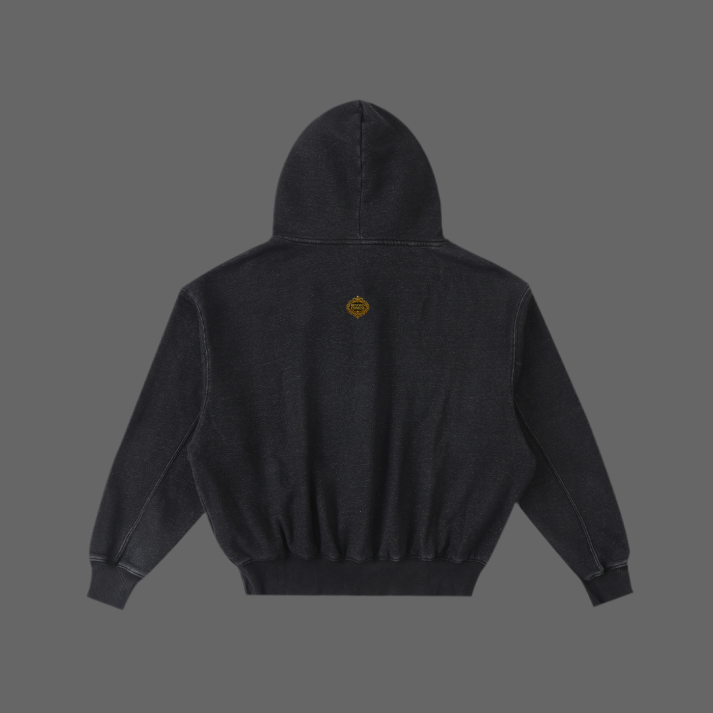 XXvXX collection Frayed Enzyme Washed Fleece Hoodie