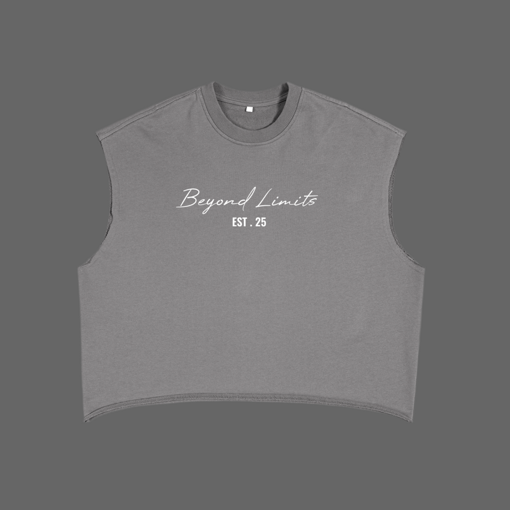 French Terry Boxy Tank Top
