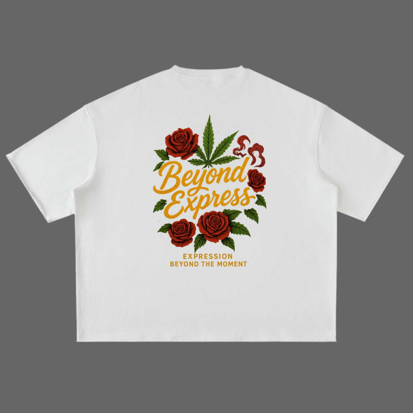 Washed Rolled Hem Half Sleeve T-Shirt