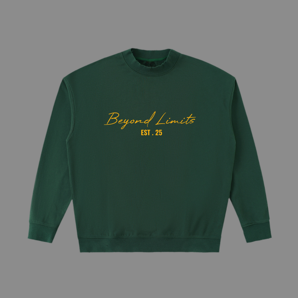 Drop Shoulder Crewneck Sweatshirt