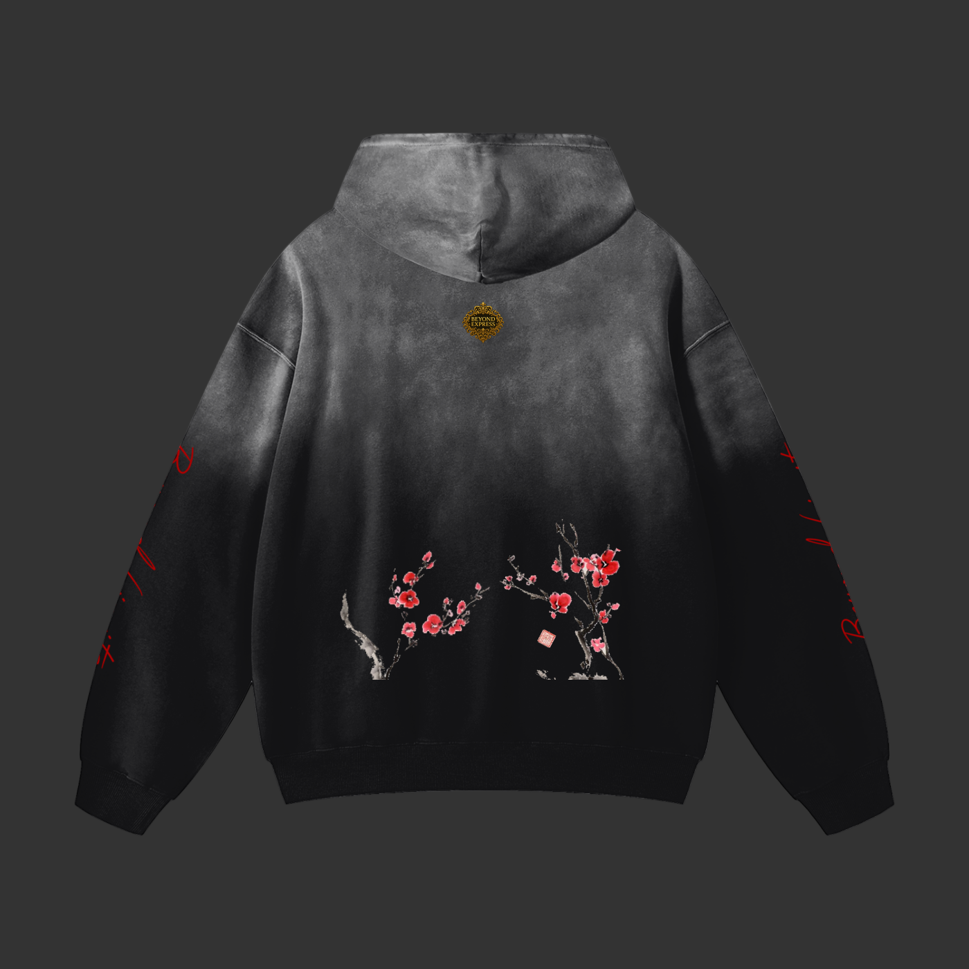 (Special production line)￼Heavyweight Sunfade Oversized Hoodie