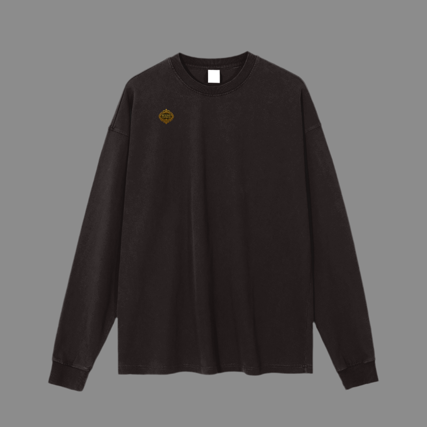 Premium Black Long-Sleeve Shirt