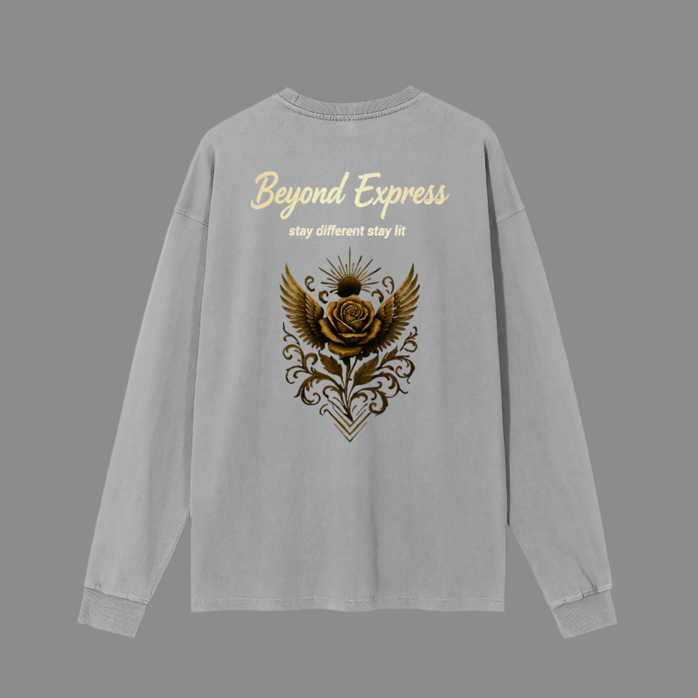 Premium Black Long-Sleeve Shirt