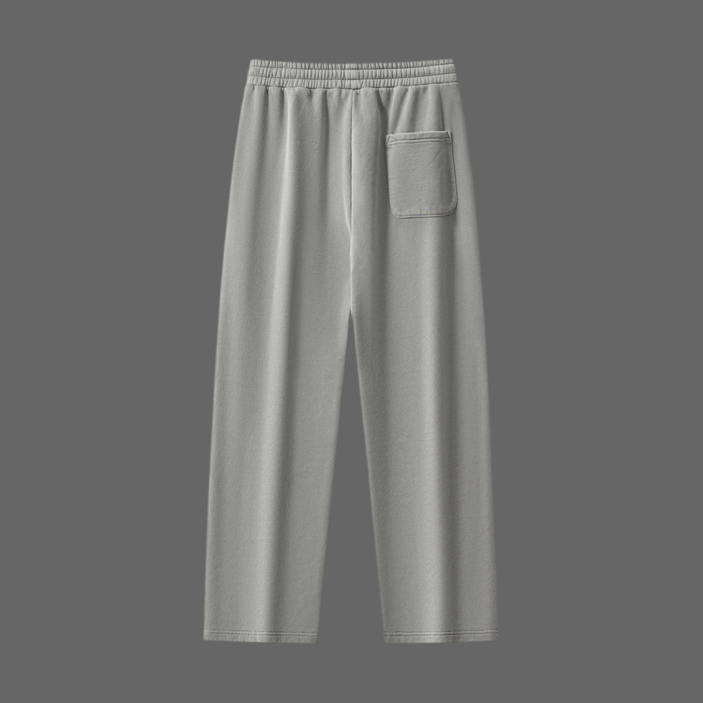Frayed Enzyme Washed Fleece Sweatpants