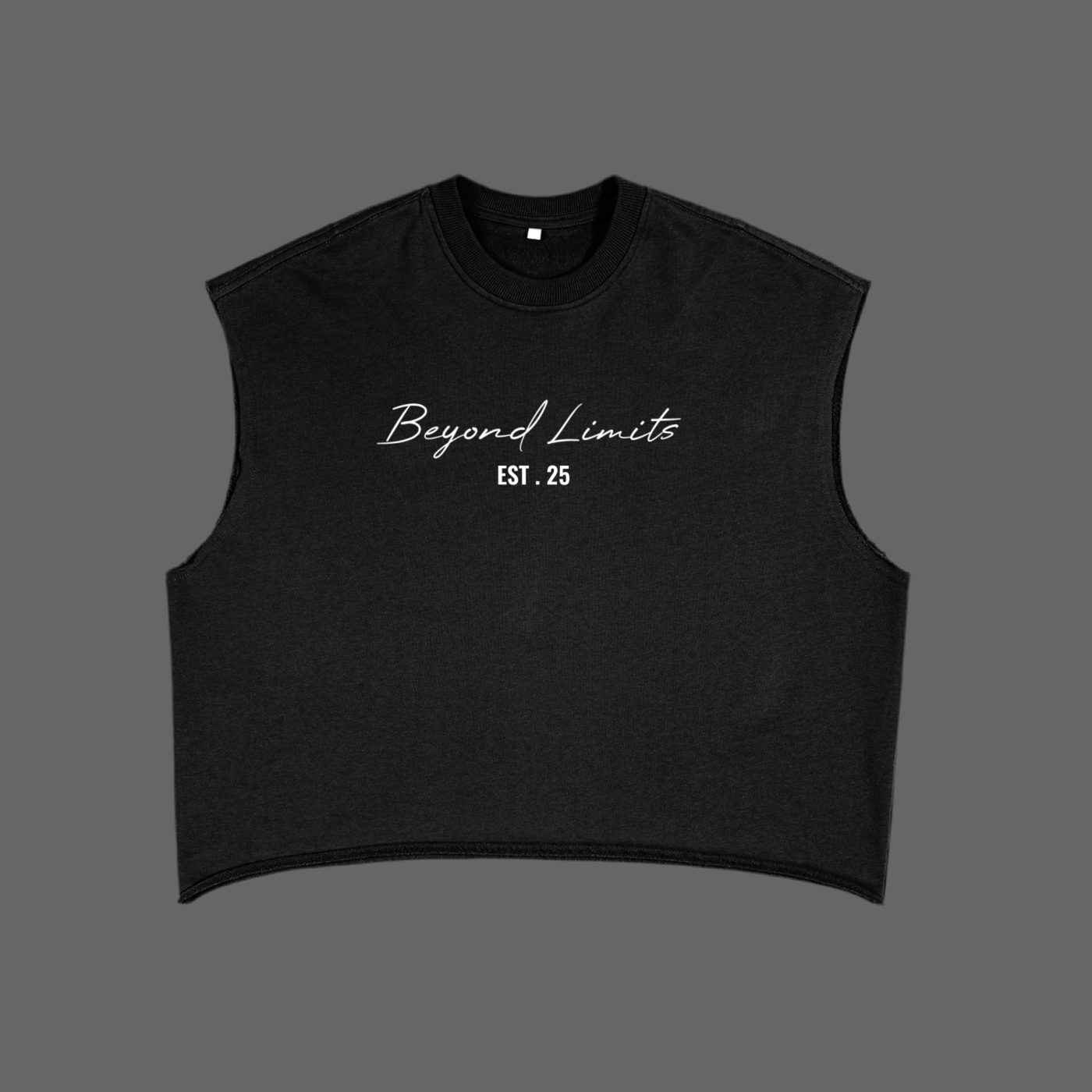 French Terry Boxy Tank Top